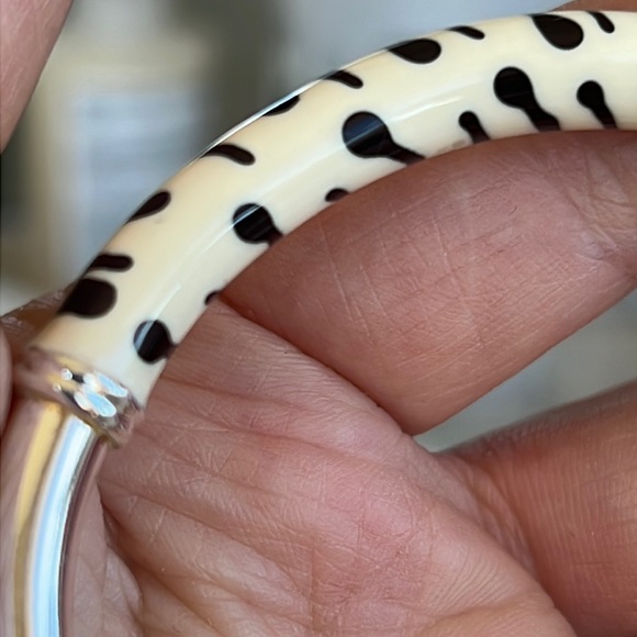 Sterling, silver, and enamel Bracelet - Picture 9 of 12